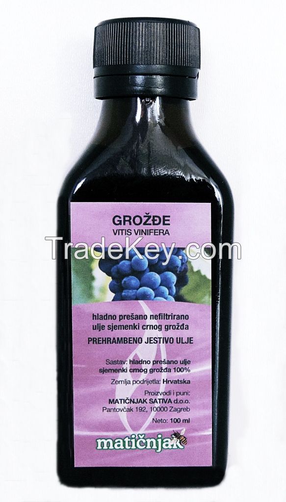 GRAPE SEEDS OIL, COLD PRESSED OIL (VITIS VINIFERA)