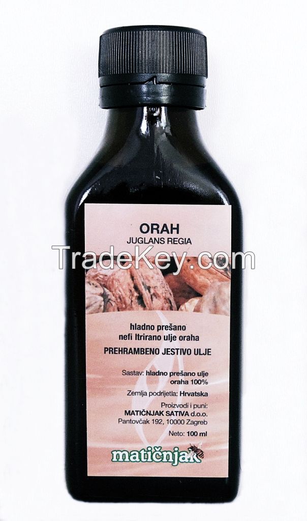 WALNUT OIL COLD PRESSED (JUGLANS REGIA)