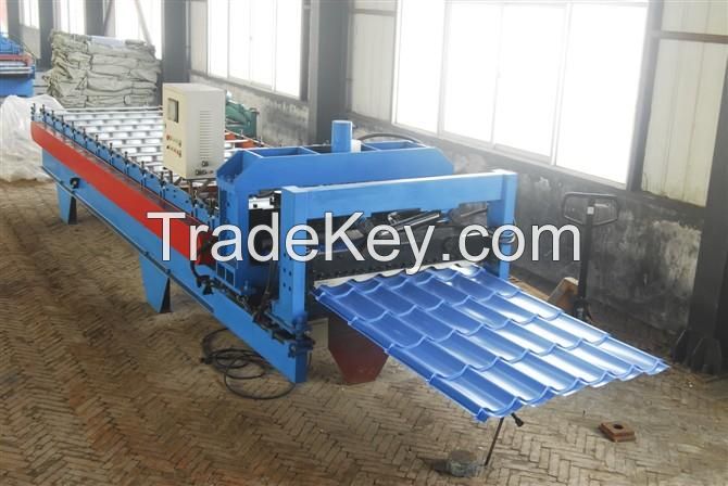 Color Steel Glazed Tile Roll Forming Machine