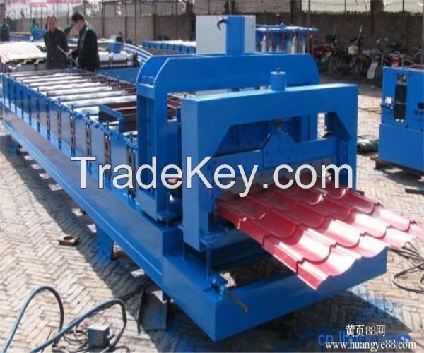 Color Steel Glazed Tile Roll Forming Machine