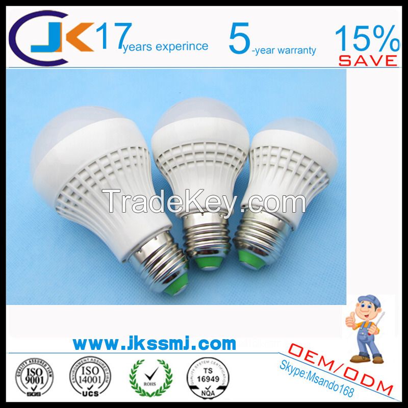 Factory price wholesale 2 years warranty E27 B22 3w 5w 7w 9w 12w led bulb light