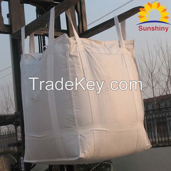 1 ton pp big bag for packing rice, wheat, corn, seed, peanuts, grain, beans,