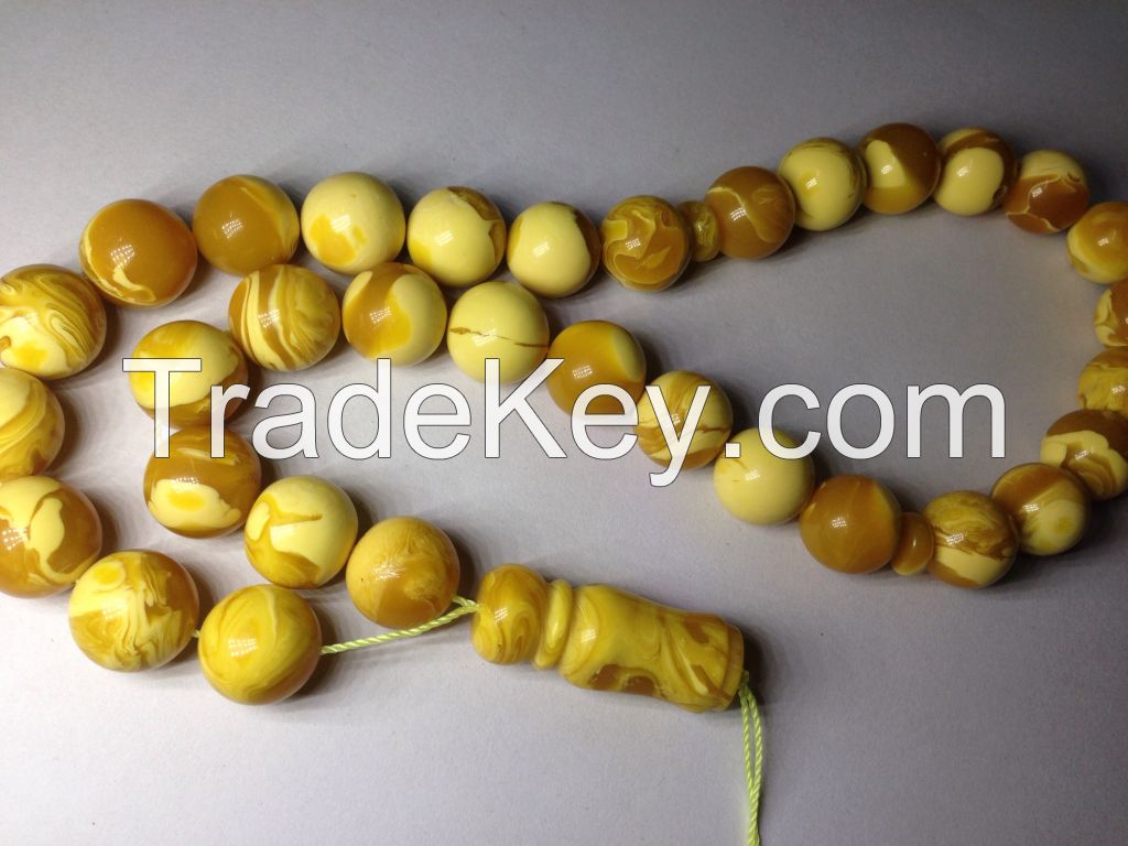 Amber beads tasbih rosary masbaha