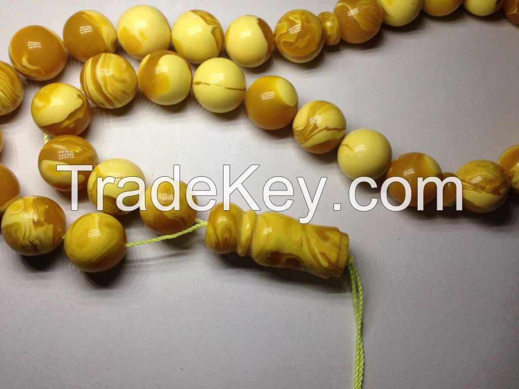 Amber beads tasbih rosary masbaha