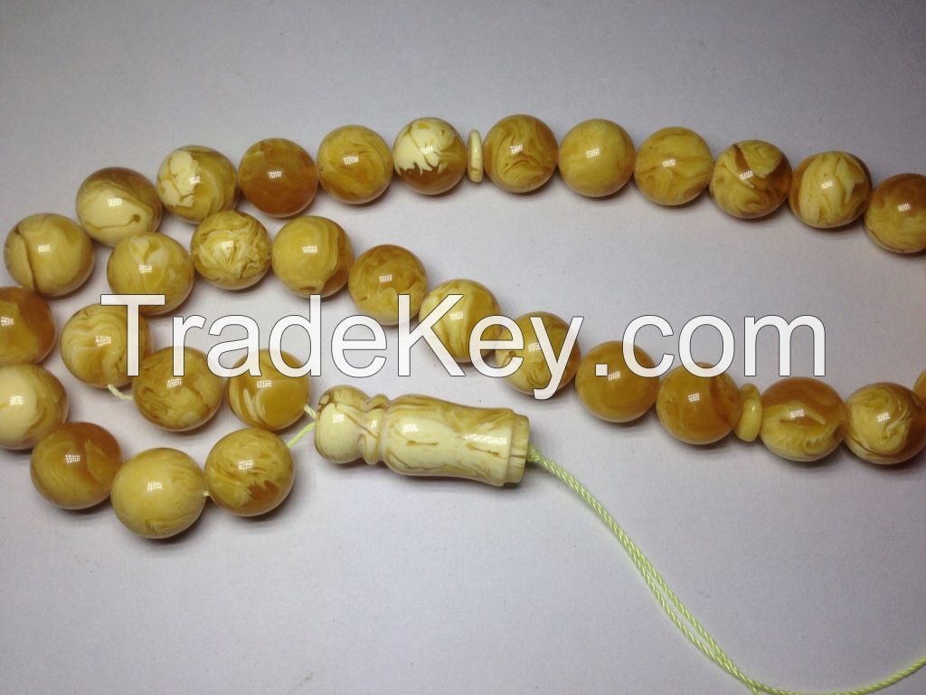 Amber beads tasbih rosary masbaha