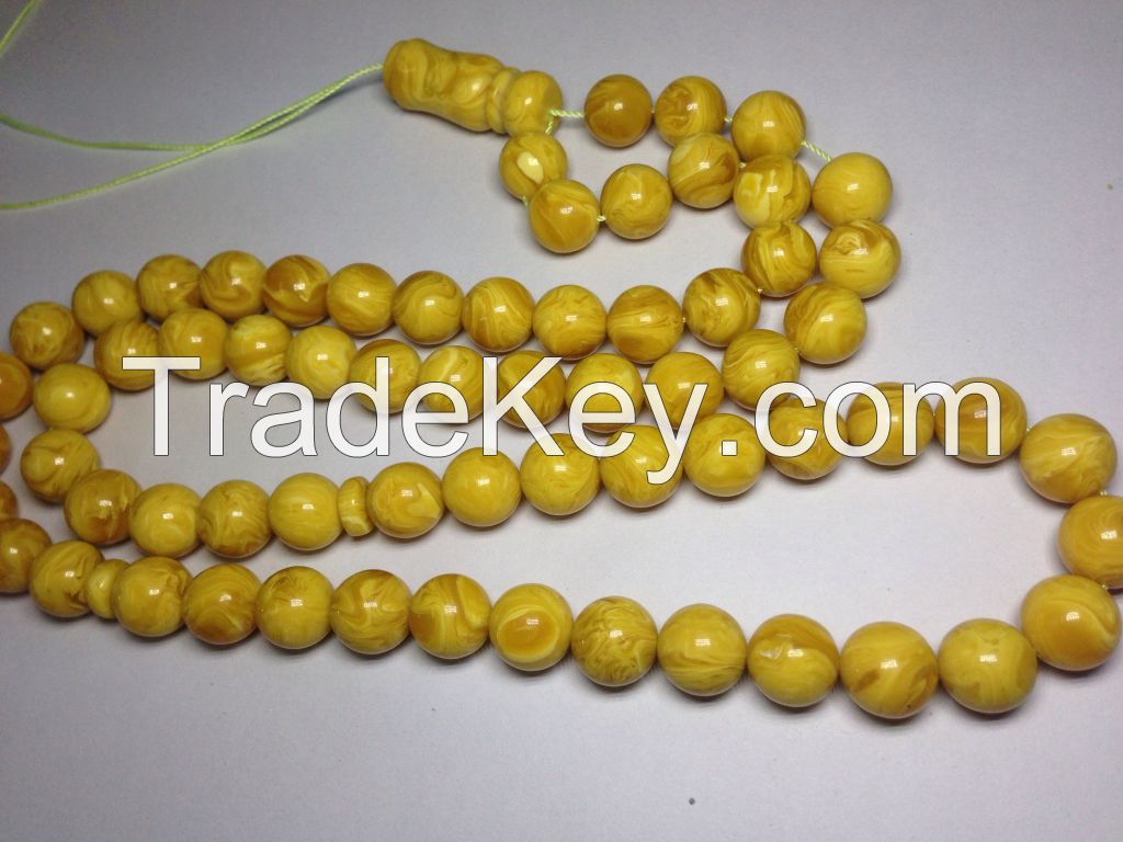 Amber beads tasbih rosary masbaha