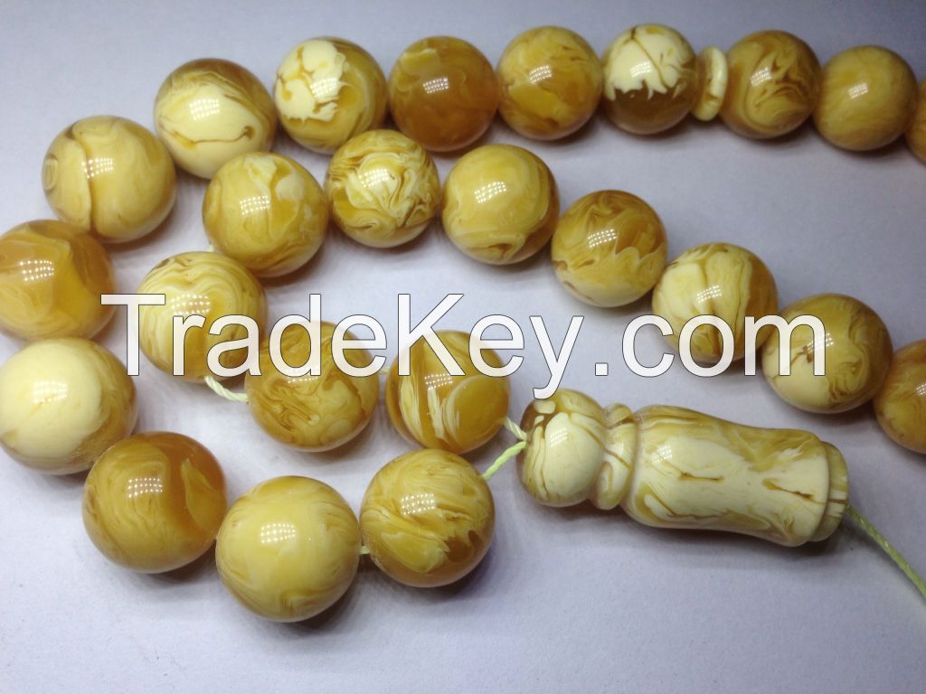 Amber beads tasbih rosary masbaha