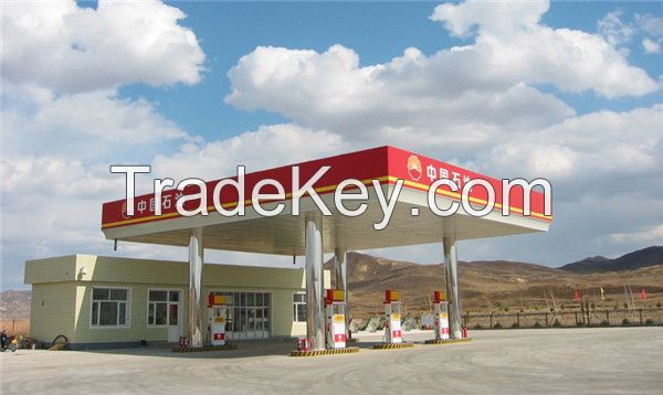 steel structure petrol station