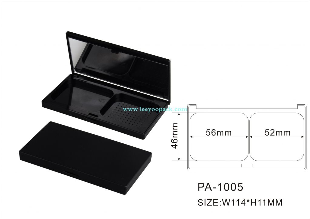 hot-sale compact powder case/simple compact powder case/compact powder packaging/ cosmetics packaging