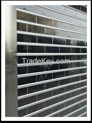 Transparent Roller Door