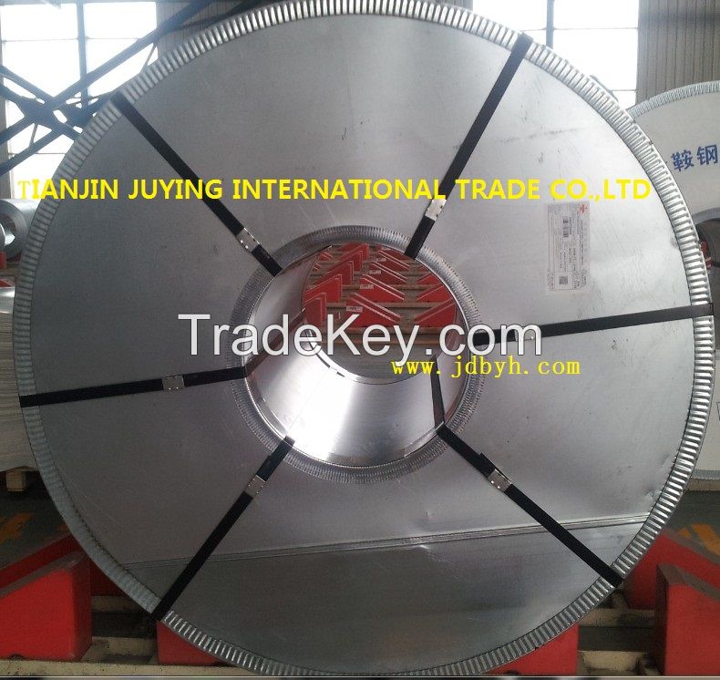 Hot dip galvanized steel plates