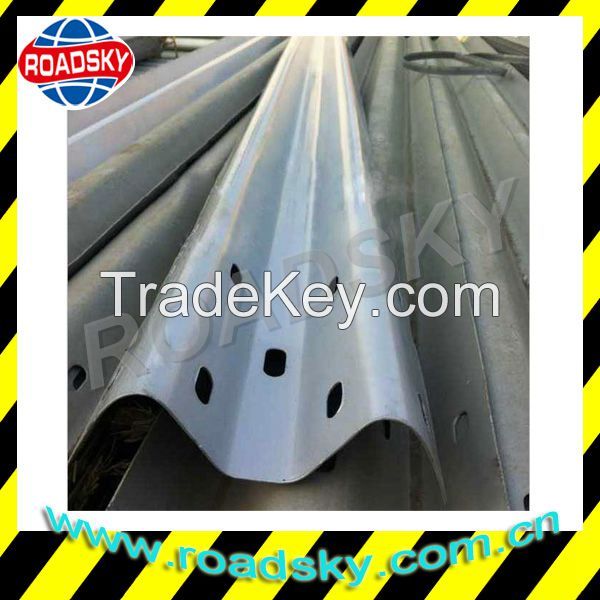 Highway Hot Dip Galvanized Steel Guard Rails Suppliers