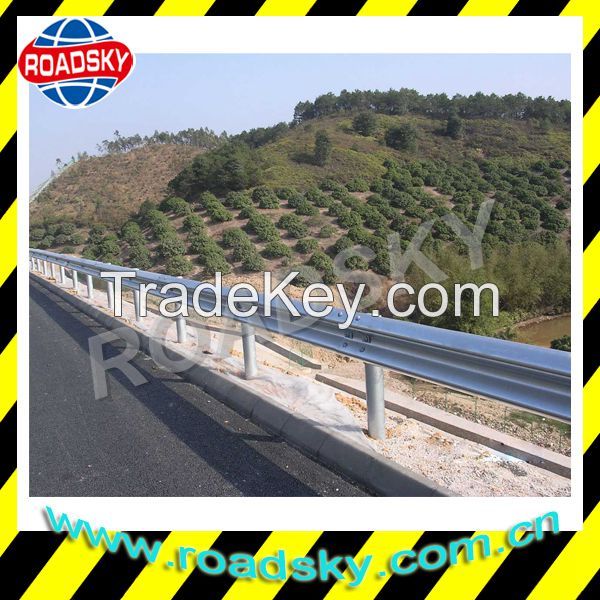 Highway Hot Dip Galvanized Steel Guard Rails Suppliers