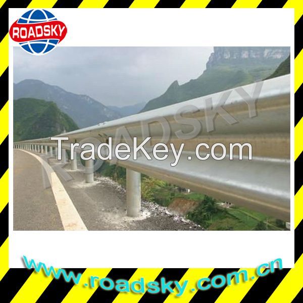 Highway Hot Dip Galvanized Steel Guard Rails Suppliers