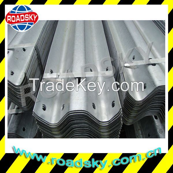 Highway Hot Dip Galvanized Steel Guard Rails Suppliers