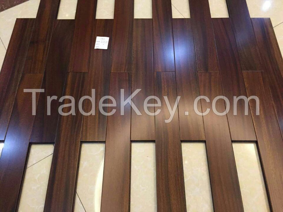 African Iroko hardwood flooring