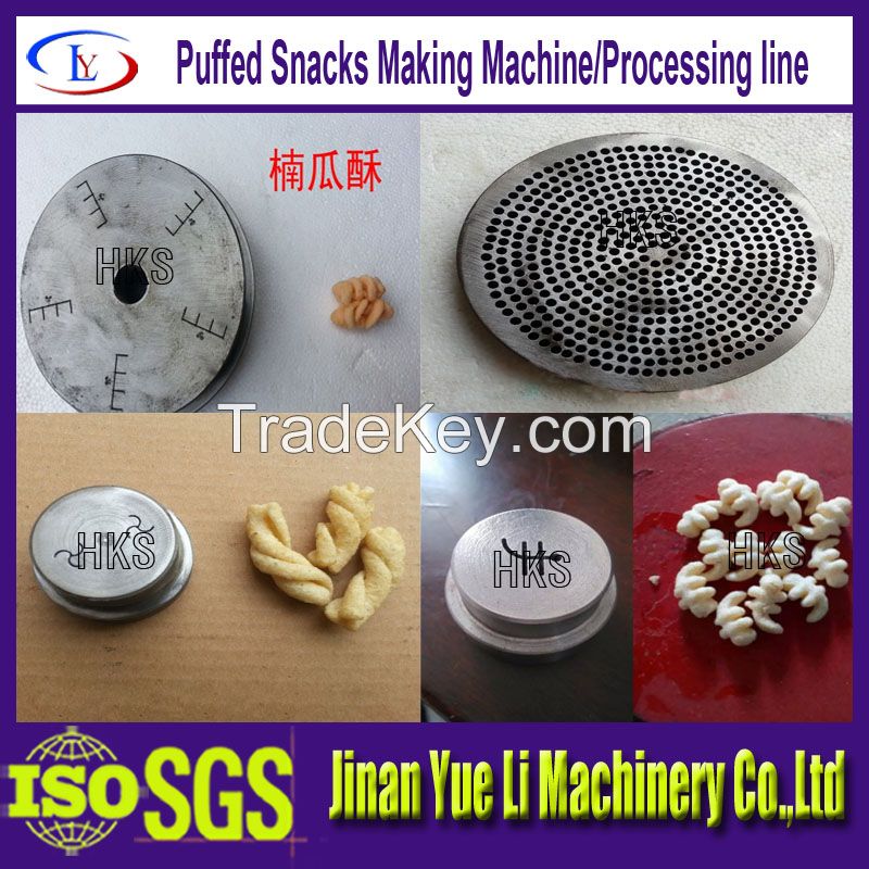 2015 Hot Sell Puffed Corn Snack Food Making Machine