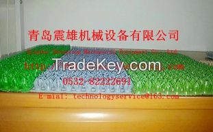 Plastic grass extrusion line