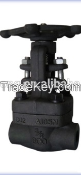 Small Forged socket welding and Female Threaded  Gate Valve