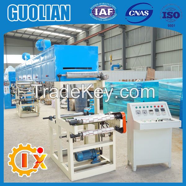 GL-500B Multifunction  Adhesive Tape Making Machine , Get BOPP Jumbo Roll Same Time