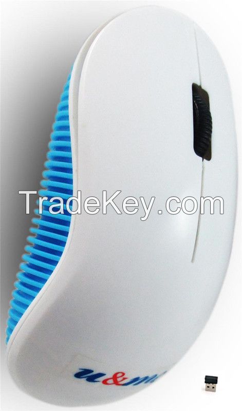 Ergonomic design 2.4GHz wireless mouse