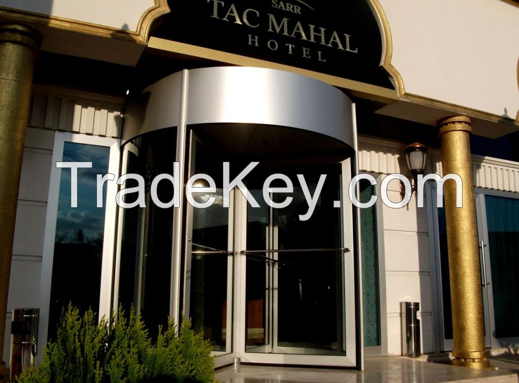 Manual Revolving Door - Tac Mahal Hotel - Ankara, Turkey