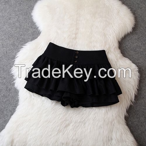 Puff Skirt 2014 Women Skirts New Lady&#039;s Woolen skirt Mini Skirt. 