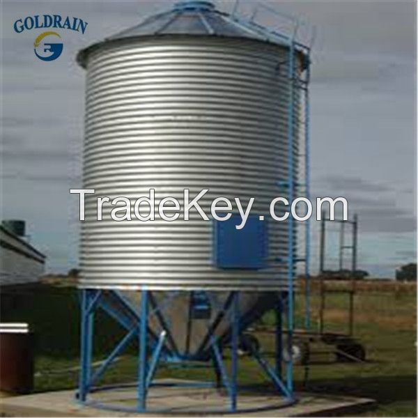 Grain storage silo