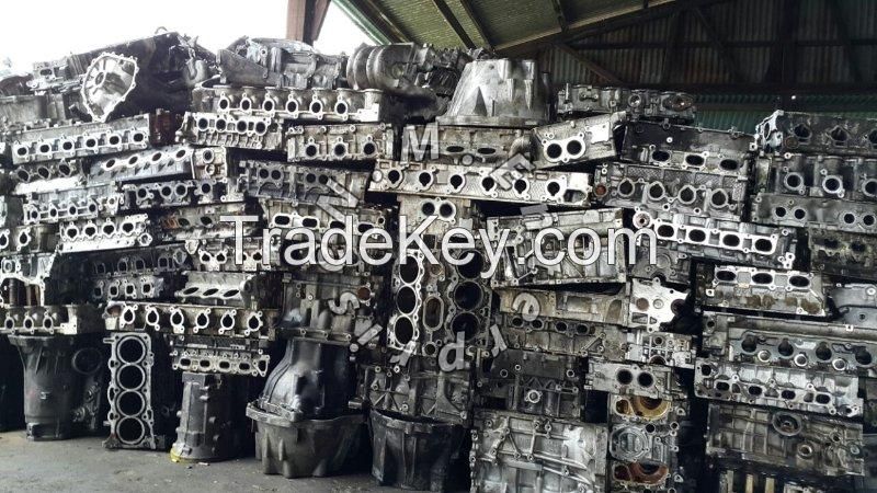 PURE GRADE A ALUMINUM ENGINE BLOCKS SCRAP AVAILABLE