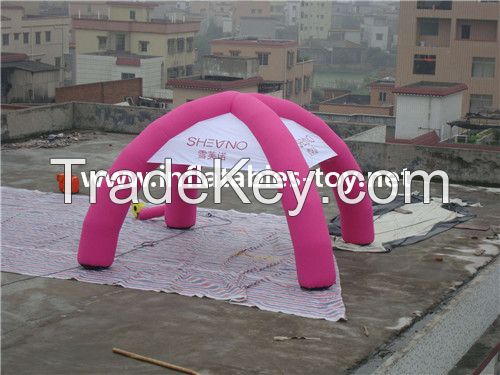 best selling special  inflatable green dome tent 