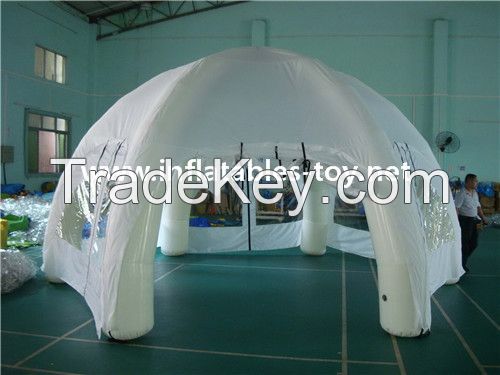 best selling special  inflatable green dome tent 