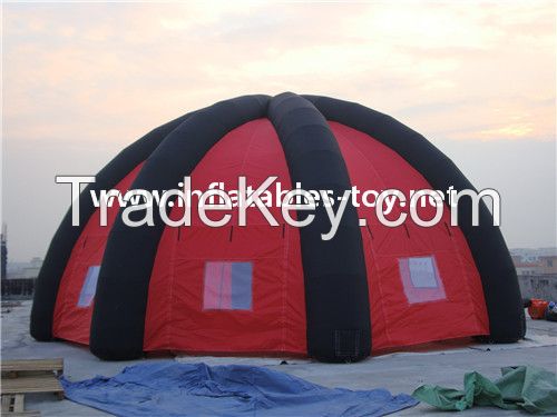  Custom Inflatable Spider Dome Tent for Sports Cover