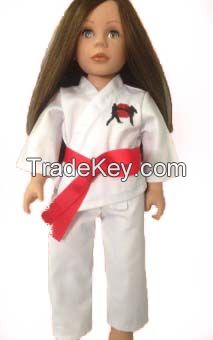 taekwondo outfit fits 18 inch