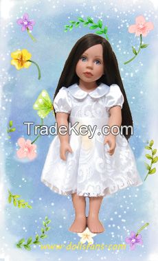 short party dress fits 18 inch dolls