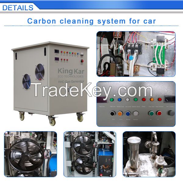 oxy-hydrogen carbon cleaning machine for car