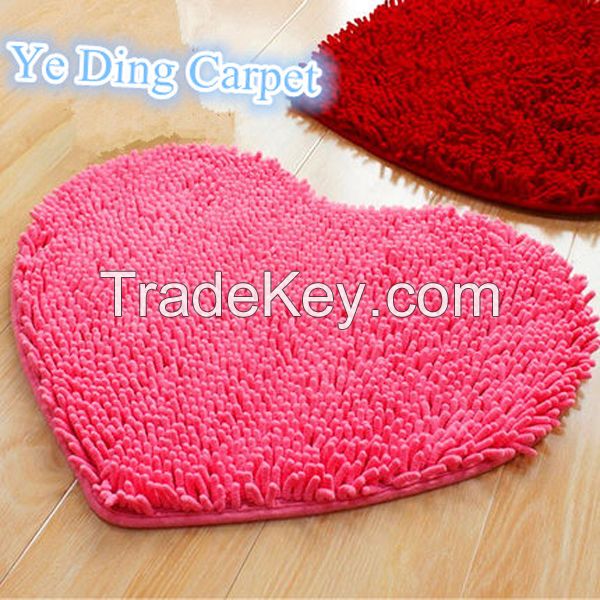 High Quality Hand Made Tufted100% Polyester Chenille Microfiber Rug for Home Furnishing 