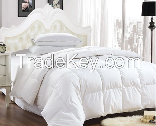 100% White duck Down Duvet insert for hotel 