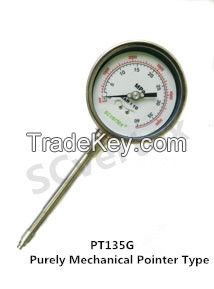 PT135G Mechanical melt pressure gauge