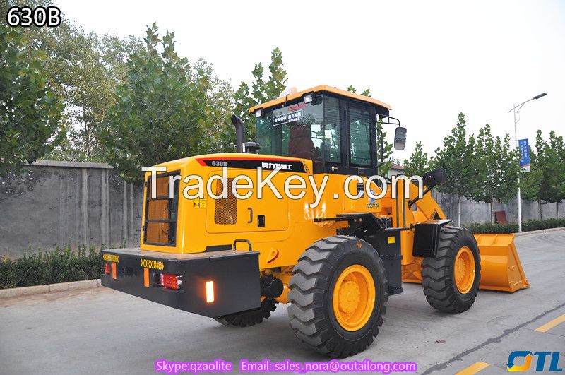 wheel loader for sale 630B with 3000kg rated load with CE mark