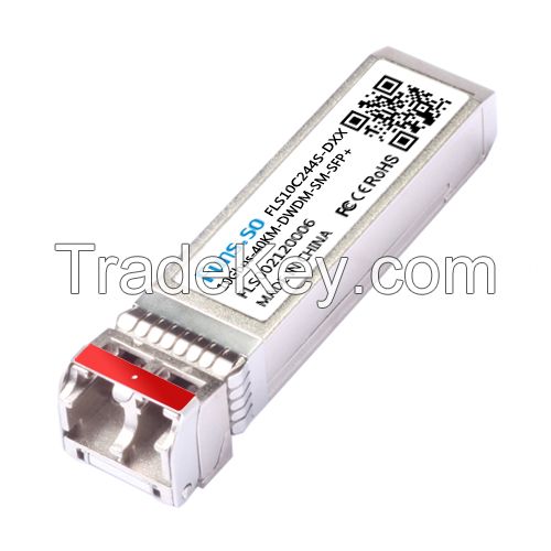 10Gbps-40KM-DWDM-SM-SFP+CDR optical transceiver