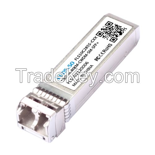 10Gbps-80KM-CWDM-SM-SFP+CDR optical transceiver