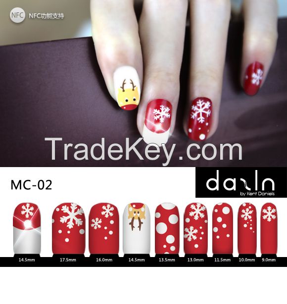 Dazln NFC Finger Nail Dazzling(LED) Stickers Set