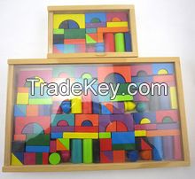 wood building block toy