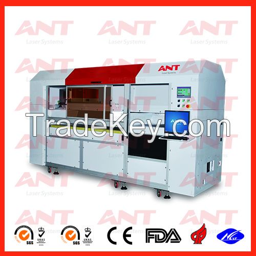 Genuine Leather 3.0mm Thickness Auto Feeding Laser Marking Machine