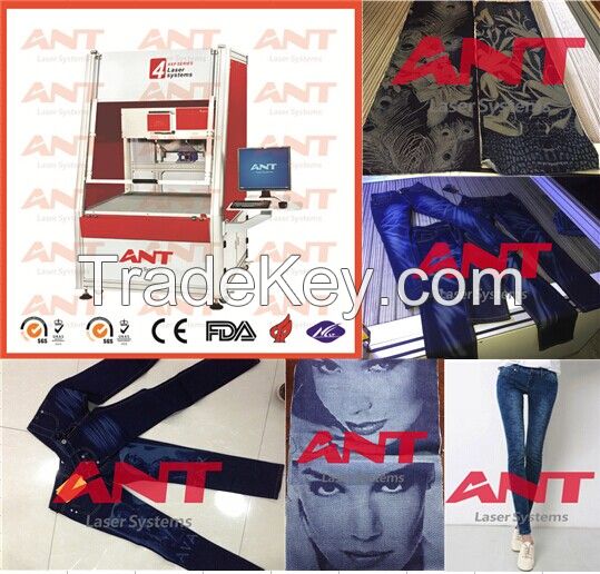 Jeans Dynamic CO2 Laser Marking Machine