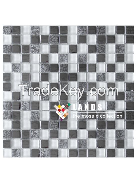 Stainless Steel Metal Mosaic Tiles LSMT001