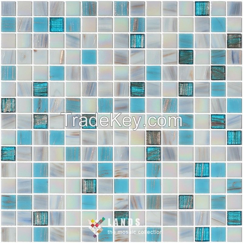 Color Variation Glass Mosaic Tiles LSGS Series 1