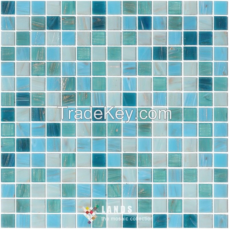 Color Variation Glass Mosaic Tiles LSGS Series 1