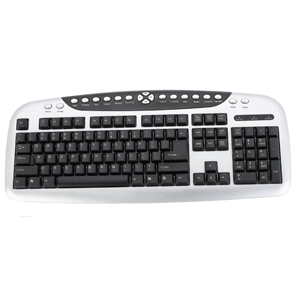 Multimedia keyboard