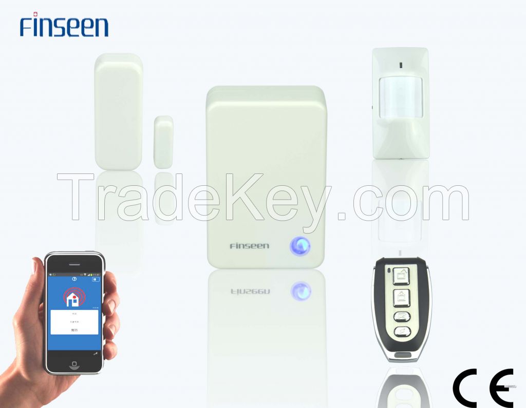 Not GSM Alarm!Finseen Cloud Base IP Alarm System FC-300